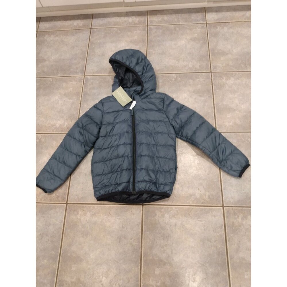 NWT H&M Puffer Jacket Kids Youth US Size 6X/7 Child Hooded